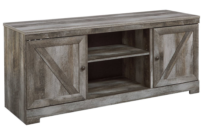 Wynnlow Gray 63" TV Stand - Gate FurnitureEntertainment Center