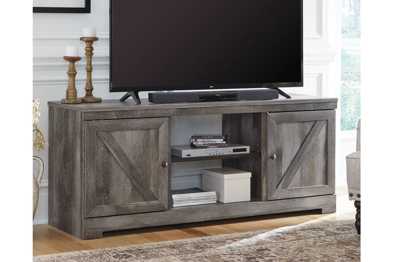 Wynnlow Gray 63" TV Stand - Gate FurnitureEntertainment Center
