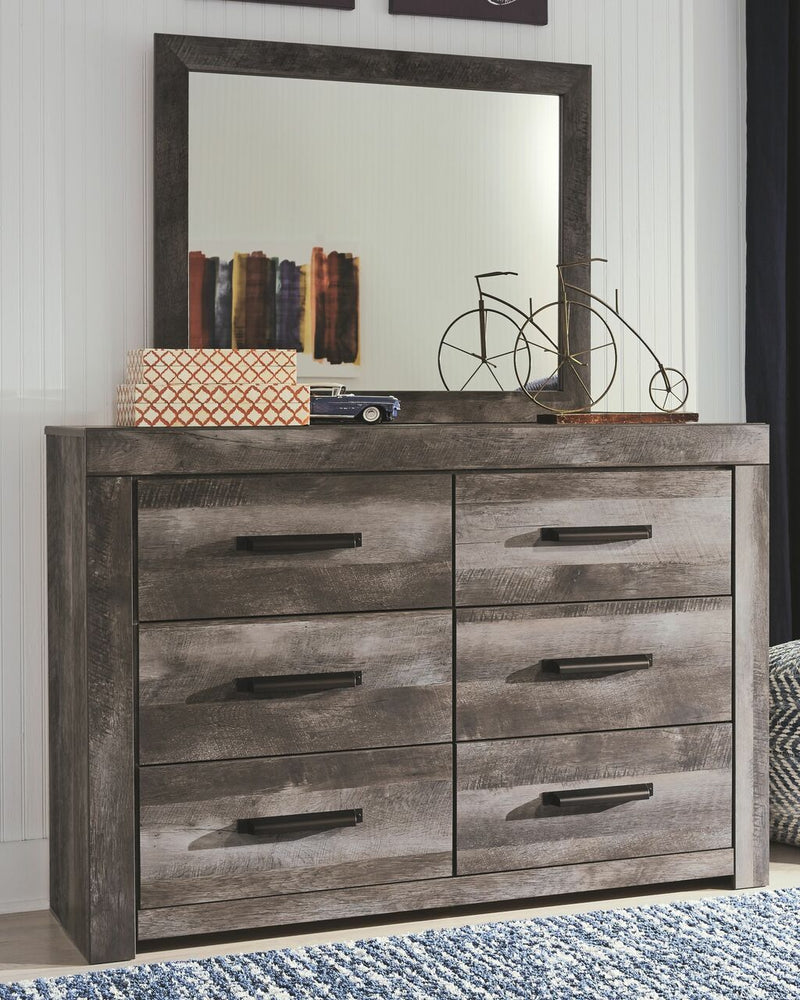 Wynnlow Gray Bedroom Mirror - Gate FurnitureMirror