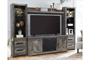 Wynnlow Gray Bridge - Gate FurnitureEntertainment Center