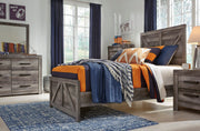 Wynnlow Gray Crossbuck Panel Youth Bedroom Set - Gate FurnitureYouth Bedroom Set