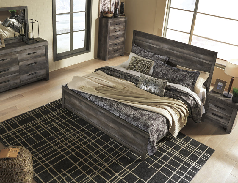 Wynnlow Gray Panel Bedroom Set - Gate FurnitureBedroom Set