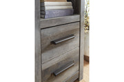 Wynnlow Gray Pier - Gate FurnitureEntertainment Center