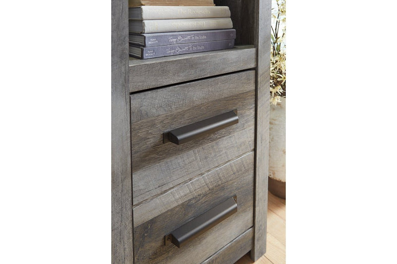Wynnlow Gray Pier - Gate FurnitureEntertainment Center