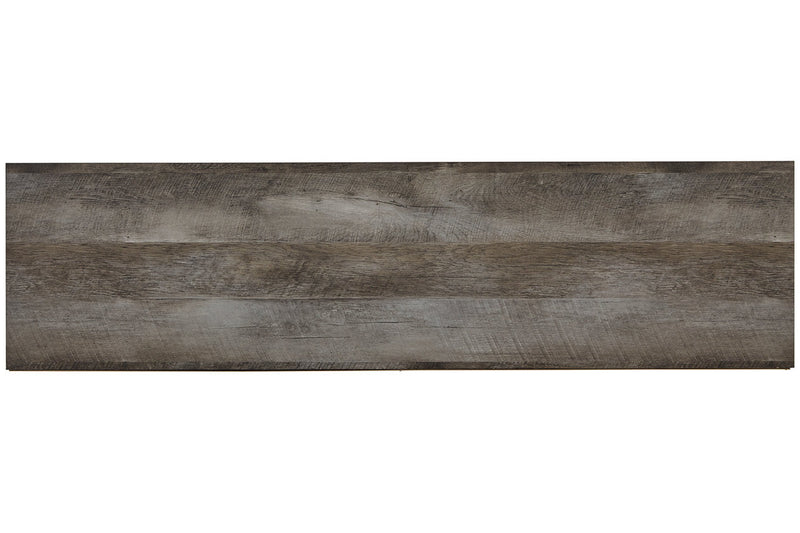 Wynnlow Gray TV Stand with Electric Fireplace - Gate FurnitureTV Stand