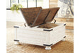 Wystfield White/Brown Coffee Table - T459-20 - Gate Furniture