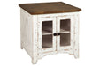 Wystfield White/Brown End Table - T459-3 - Gate Furniture