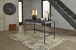 Yarlow Black 48" Home Office Desk - H215-14 - Gate Furniture
