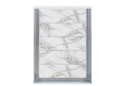 Ylime White Marble Chest With Led - Gate FurnitureChest