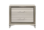Zambrano White Nightstand - Gate FurnitureNightstand