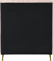 Zara Velvet Twin Bed (3 Boxes) Pink - Gate FurnitureTwin Bed