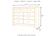 Zelen Warm Gray Dresser - Gate FurnitureDresser