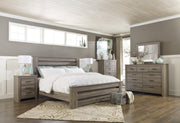 Zelen Warm Gray Panel Bedroom Set - Gate FurnitureBedroom Set